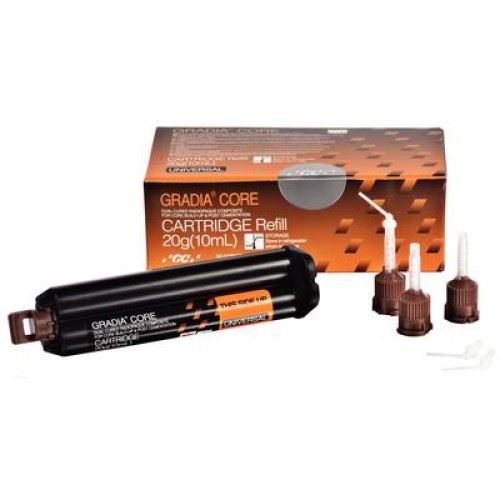 GC Gradia Core 10ml/20g/,20auto.+20 endo koncoviek