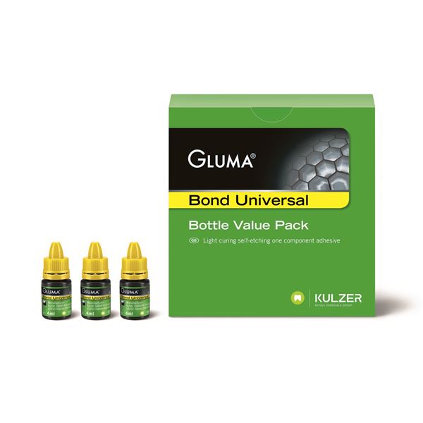Gluma Bond Universal  Value Pack 3x4 ml