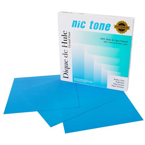 Nic Tone fólie latex 6x6 stredné 36ks medium
