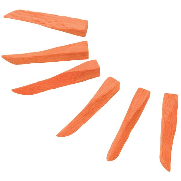 Drevené klinky HAWE refill 829/10 oranžové 1000 ks
