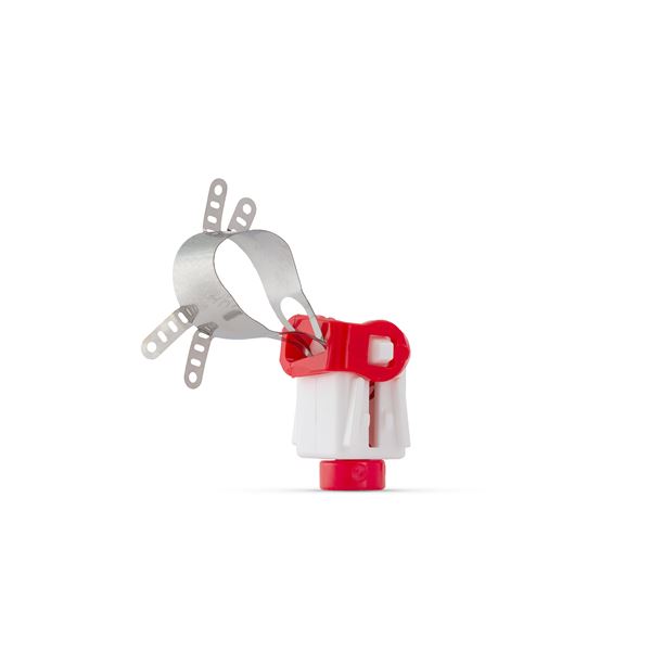 Quickmat Hoop s krídelkami small červené 6,5mm, 45ks
