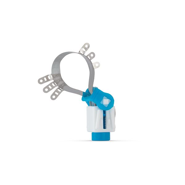 Quickmat Hoop s kridelkami large modré 6,5mm, 45ks