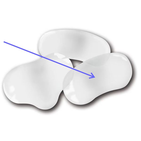 Quickmat matrice sekčné transp. 6.4mm, 100 ks