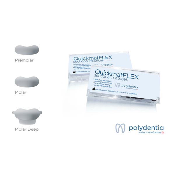 QuickmatFLEX matrice sekčné molar 0,03/6,4mm 100 ks 6786