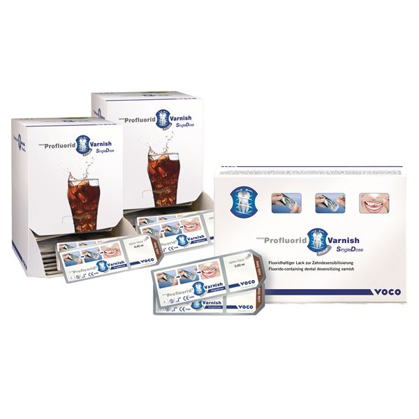 Profluorid Varnish single dose 50x0,40 ml cola s limetkou 2240