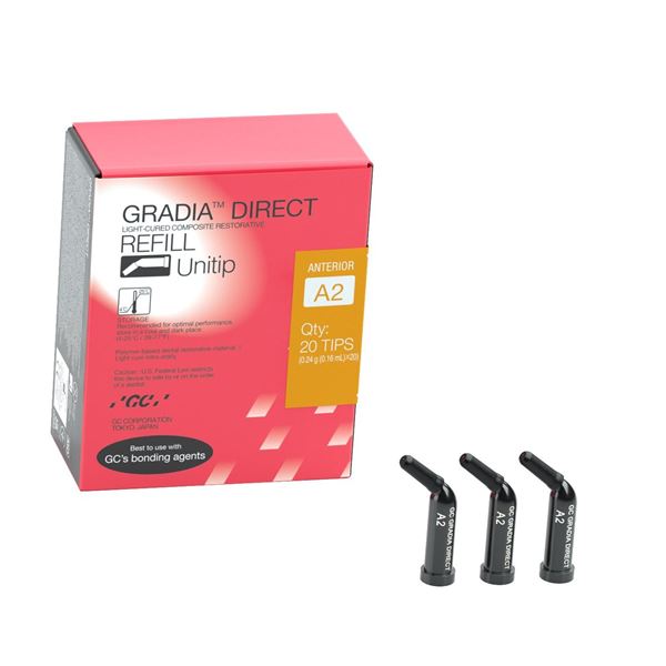 Gradia Direct Anterior unitips 20ks, A2