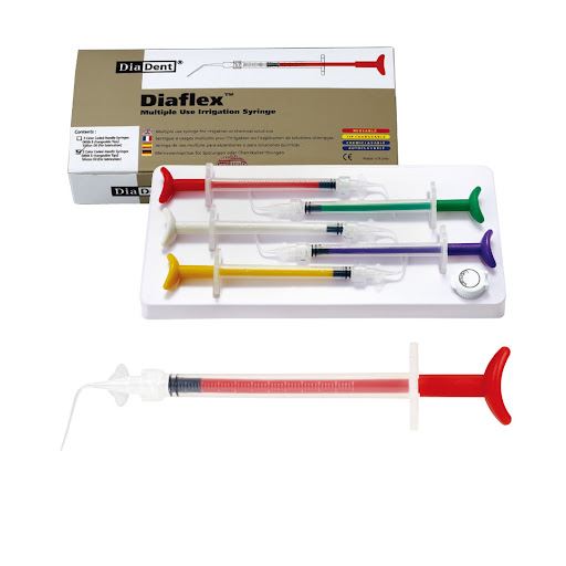 DiaFlex V - výplachové striekačky 5 ks s olejom