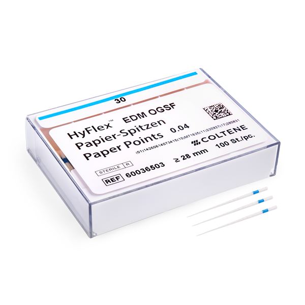 HyFlex EDM OGSF papierové čapy 30/.04