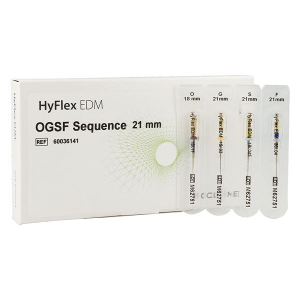 HyFlex EDM OGSF Sequence nástrojov 21mm, 4pcs