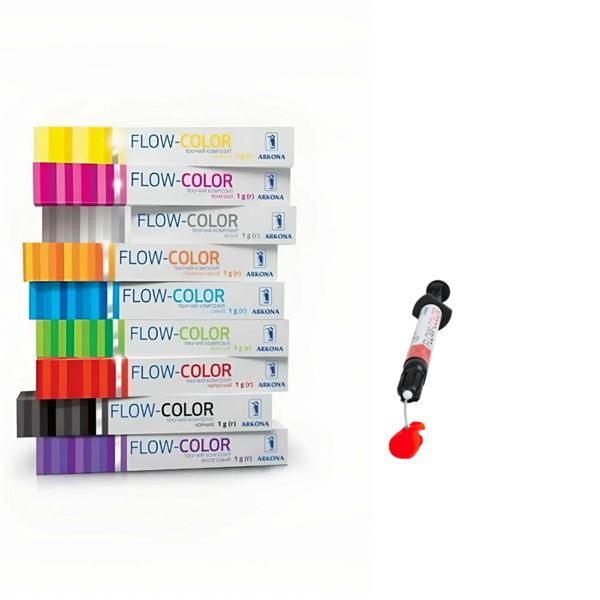 Arkona Flow-Color striekačka 1g červená