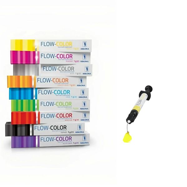 Arkona Flow-Color striekačka 1g žltá