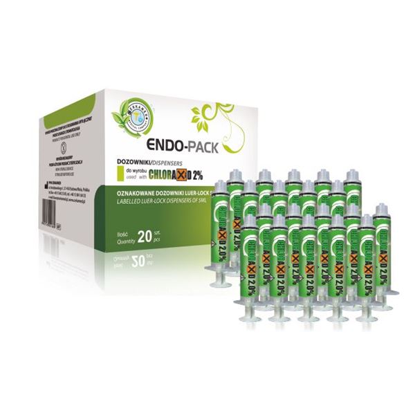 Endo-Pack Chloraxid 2% striekačky 5 ml 20ks