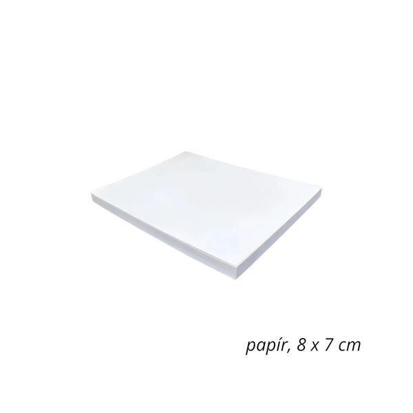Miešacie bloky papier 7x8 cm, 60 ks