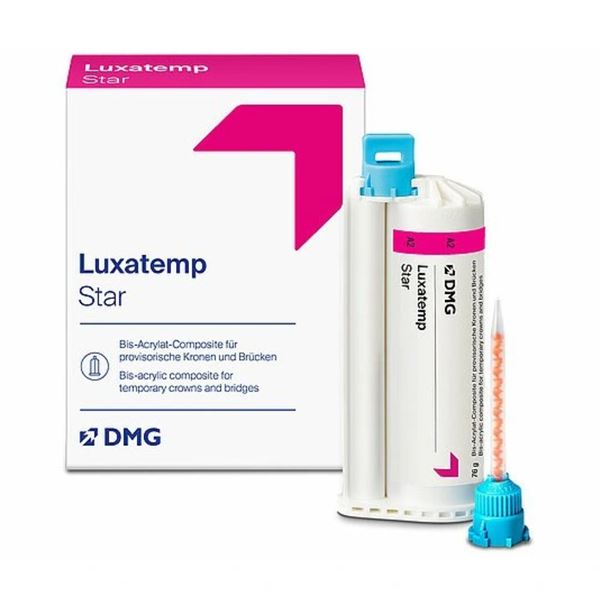Luxatemp STAR, 76 g + 15 kanyl, bleach