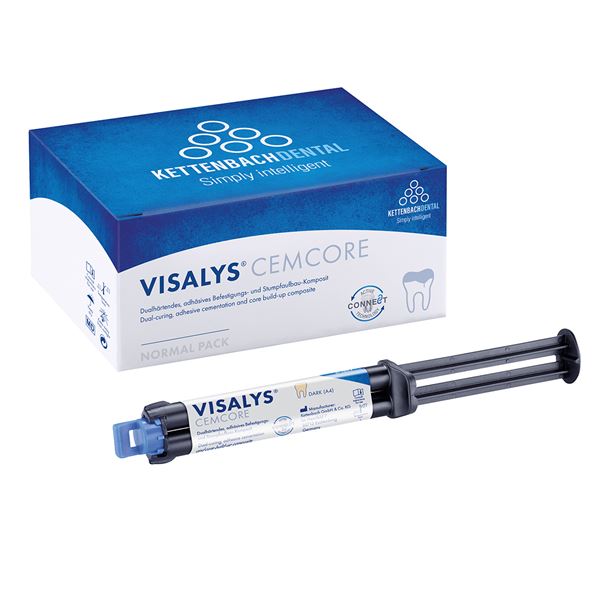 Visalys CemCore Dark A4 Normal Pack (5 ml str. + 30 kanyl)