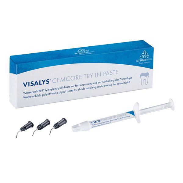 Visalys CemCore Try In Paste Universal A2/A3 (1.4ml str. + 5 tips)