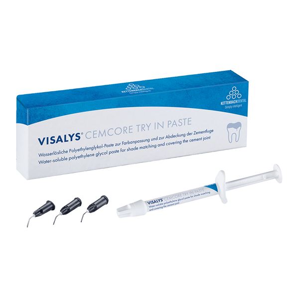 Visalys CemCore Try In Paste Opaque (1.4ml str. + 5 tips)