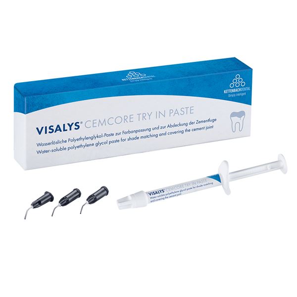 Visalys CemCore Try In Paste Dark A4 (1.4ml str. + 5 tips)