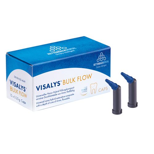 Visalys Bulk Flow kompule 15 x 0,25g