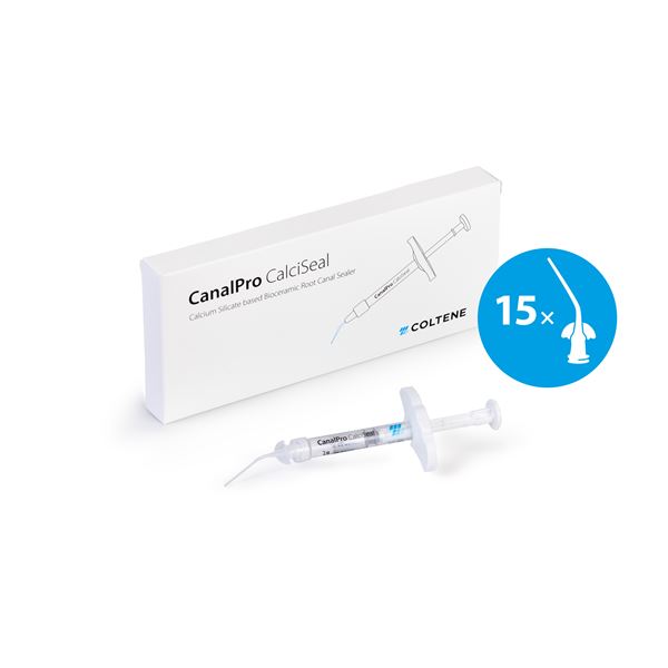 CanalPro CalciSeal biokeramický sealer 2g + 15aplik. koncovek