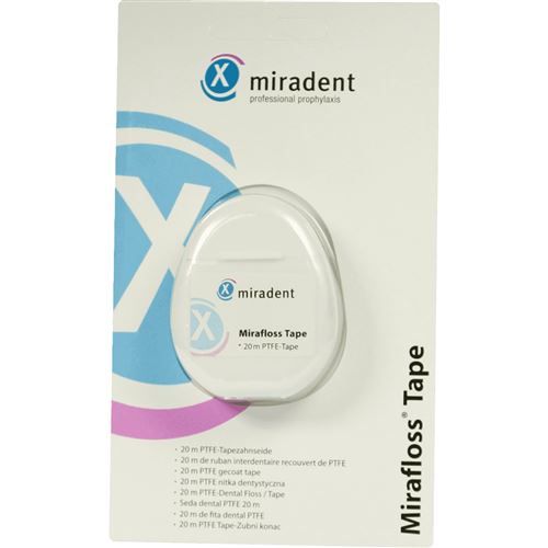 Mirafloss dentálna niť PTFE biela 20 m