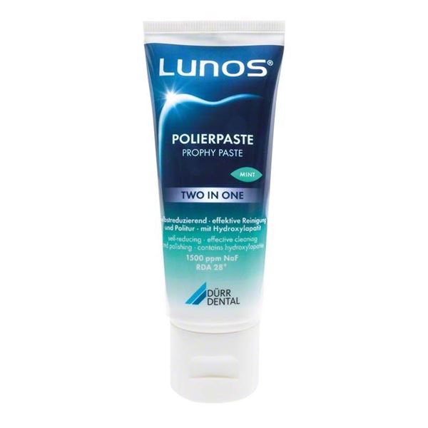 Lunos leštiaca pasta Two in One Mäta 100 g