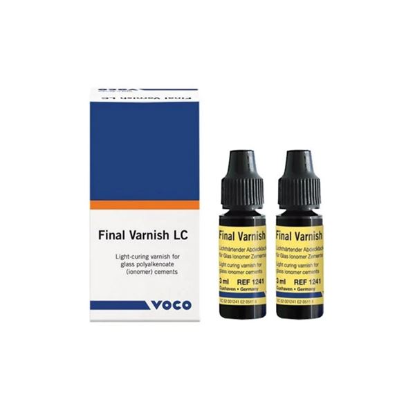 Final Varnish LC - bottle 2 x 3 ml 1241