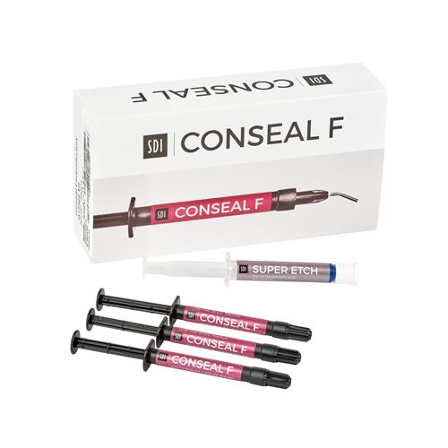 SDI Conseal F sada striekačiek (3x Conseal F, 1ml Super Etch, 20×koncovka)
