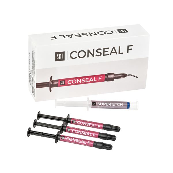 SDI Conseal F sada striekačiek (3x Conseal F, 1ml Super Etch, 20×koncovka)