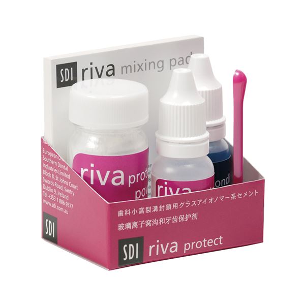 SDI Riva Protect ružová prášok 15g tekutina 9,1ml