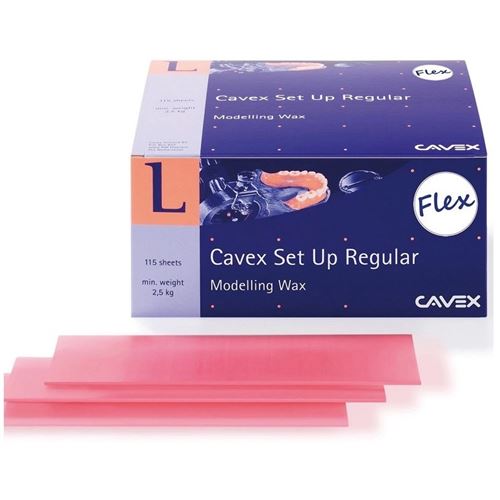 Cavex Set Up Soft ružový 115 plátov, 2500g