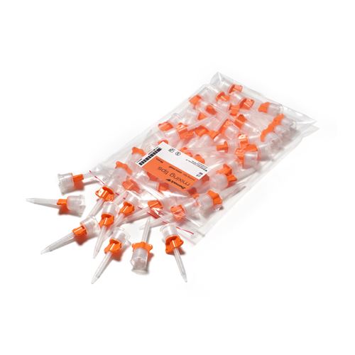 Miešacie kanyly oranžové NEW 48 ks