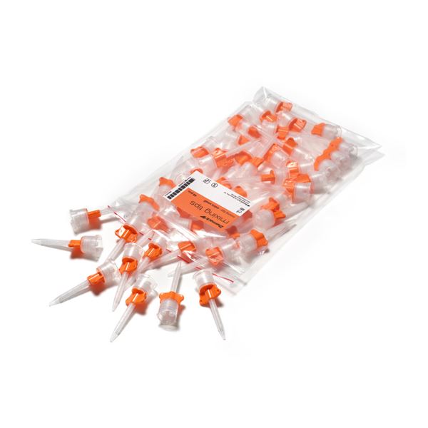 Miešacie kanyly oranžové NEW 48 ks