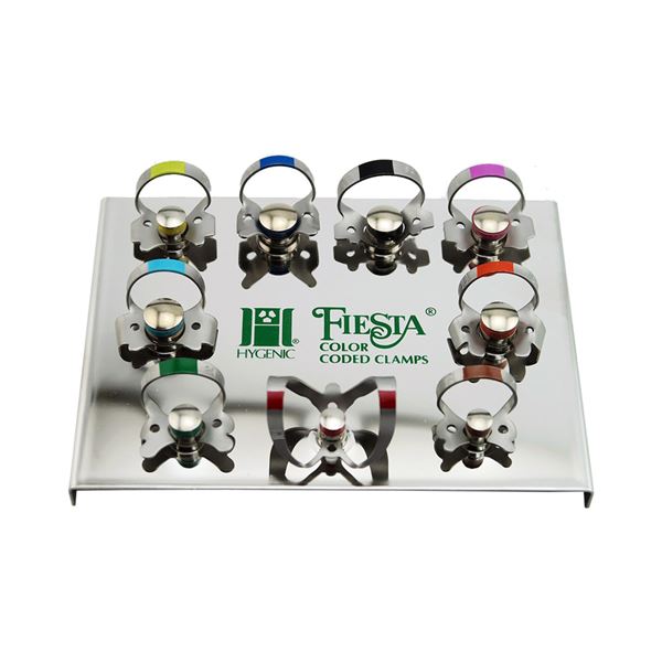 Hygienic fiesta Clamps set 9 matových spon bez krídel