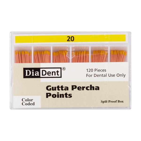 Gutap.čapy DiaDent 020 kalibrované, kón. 2%