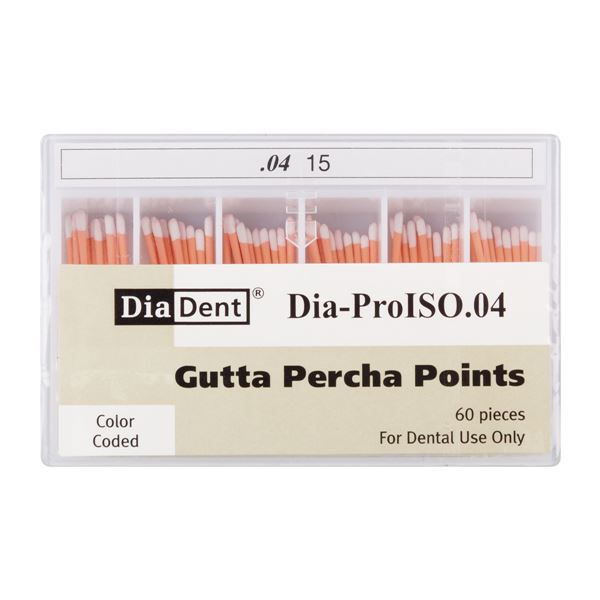 Gutap.čapy DiaDent 015 kalibrované, kón. 4%
