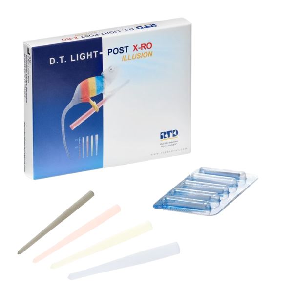 DT Light Post Illusion XR-O 10ks č.0.5 - čierne - 1,25/0,8mm