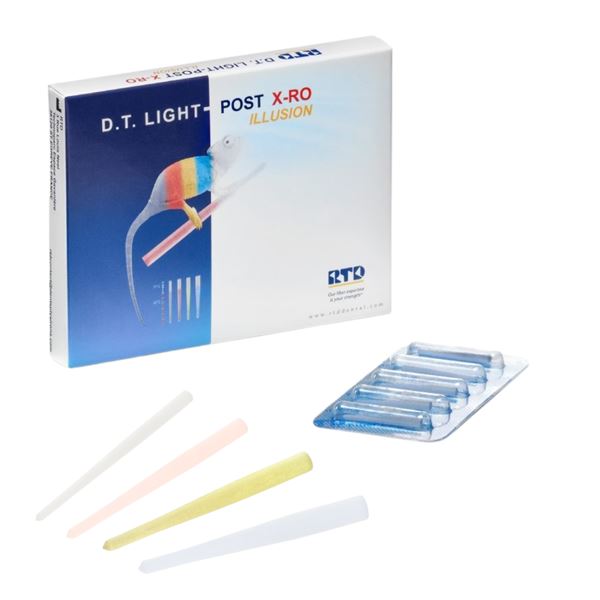 DT Light Post Illusion XR-O 10ks č.2 - žlté - 1,8/1,0mm