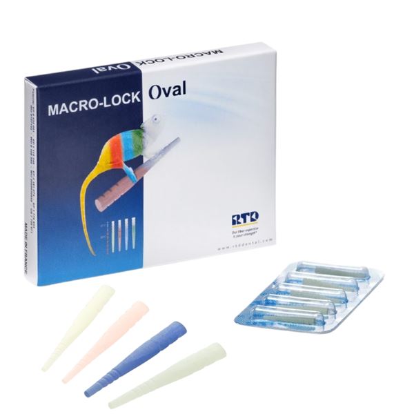 Macro-Lock Oval 5ks č.3 - modré - 2,49/1,0mm