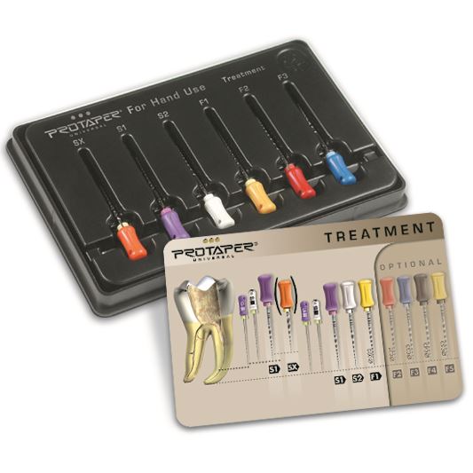 ProTaper ručný sortiment -31  mm 6 ks