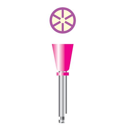 Prophy polishers strednej šedej TPY002, 100 ks