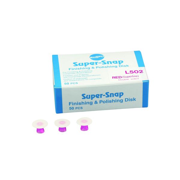 Super Snap červené x jemné L502 50 ks