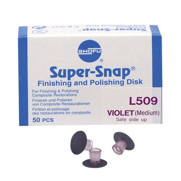Super Snap sv.fialové  L509 50 ks