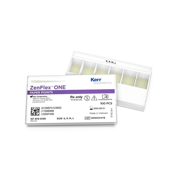 ZenFlex ONE Paper Point, 06 Taper, 100ks