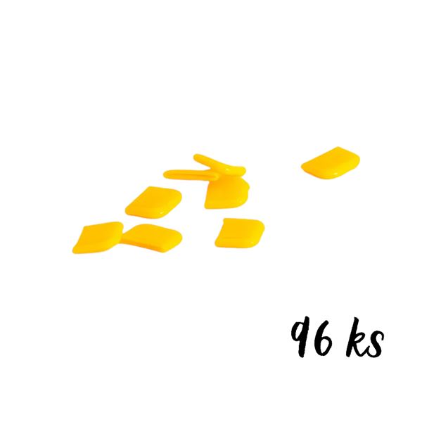 Physics Forceps ochr. kapny žlté 96ks