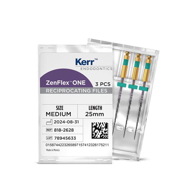 ZenFlex ONE NS Recipro NiTi File, .35/.06/25mm, 3ks