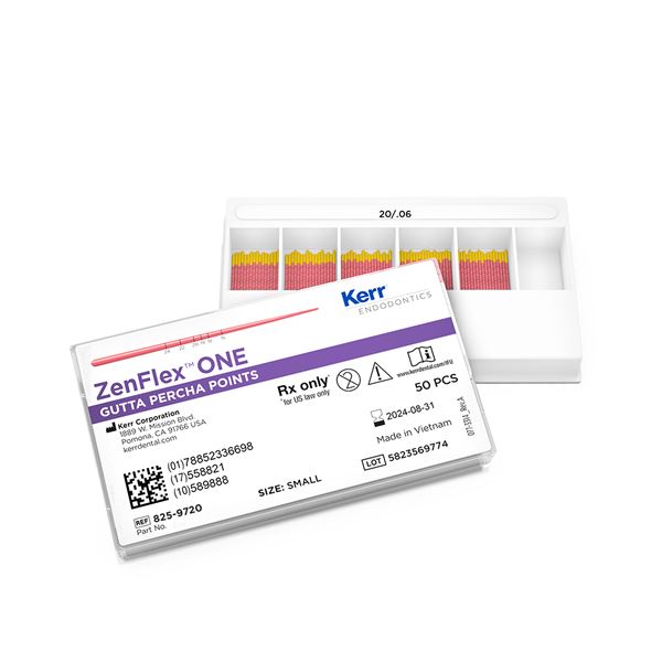 ZenFlex ONE Gutta Percha Points 20/06, 50ks