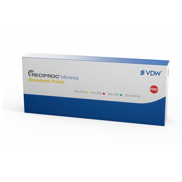 VDW Reciproc Minima ConformFit papier. čapy RM20-45 ASS.