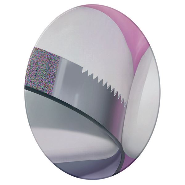 Diamant. pásky ED s pílkou 10ks červené jemné FXDS3 3,75mm 30my