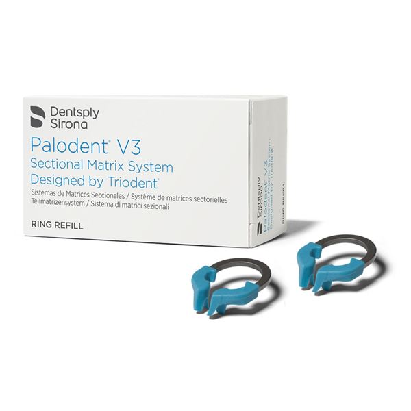 Palodent V3 univerz. krúžok 2 ks  659760V svetlomodrý